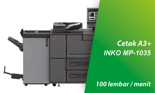 Produk inko terbaru Mesin cetak digital mono color Inko MP-1035